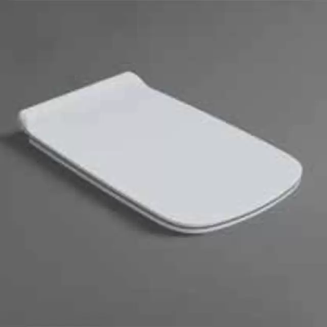 Simas Baden Baden Сиденье для унитаза цвет с микролифтом, цвет: белый/хром