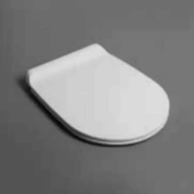 Simas Bormio Сиденье для унитаза белое, петли хром