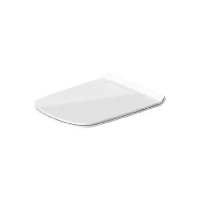 Duravit DuraStyle Сиденье для удлиненного унитаза, петли: нерж. сталь, с SoftClose, цвет: белый