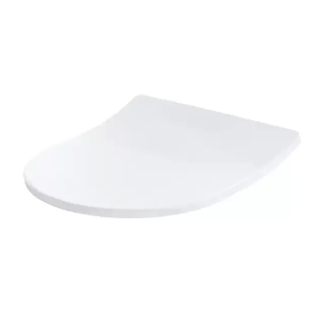 TOTO MH Сиденье Slim 39.4x49.3x6.8см, для унитазов CW161Y, CW162Y, CW163Y, с петлями из нерж.стали микролифт цвет: белый