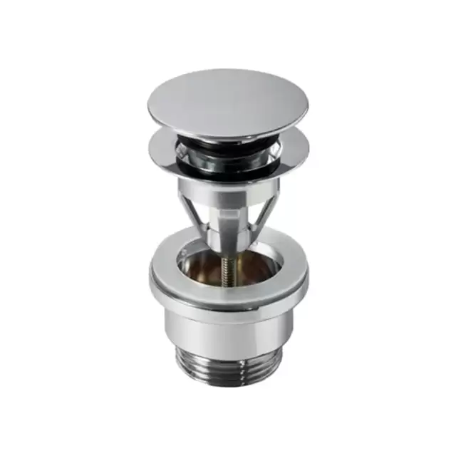 Catalano Слив плоский с клапаном клик-клак для раковин с переливом, цвет хром