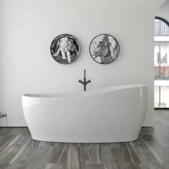 Knief Relax Ванна отдельностоящая 180х85х62/76см, цвет: белый